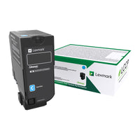 Thumbnail for LEXMARK 74C6HC0 HY Cyan Toner