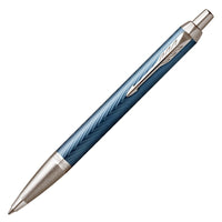 Thumbnail for PARKER IM Premium Ballpoint Pen -  Blue Grey with Chrome Trim