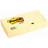 Thumbnail for Post-It Notes 630-6PK Ruled Pack of 6