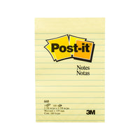 Thumbnail for POST-IT 660 Yellow 98X149 Box of 12