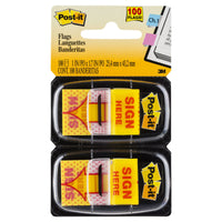 Thumbnail for POST-IT Flags 680-SH2 Sign Pack of 2 Box of 6