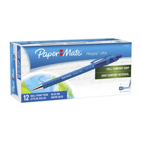 Thumbnail for PAPER MATE FlexGrip RT BP 1.0 Blu Box of 12
