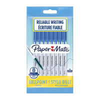Thumbnail for PAPER MATE 045 1.0mm Ball Pen Pen Blue Pack 8