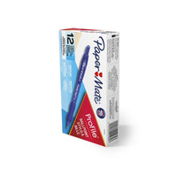 Thumbnail for PAPER MATE Profile Ball Pen 1.0mm Blue Box of 12