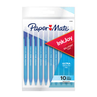 Thumbnail for PAPER MATE InkJ Ball Pen 100RT Blue Pack of 10 Box of 12