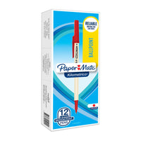 Thumbnail for PAPER MATE Kilometrico Ball Pen Red Box of 12