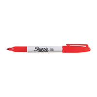 Thumbnail for SHARPIE Permanent Marker Fine Point Red Box of 12