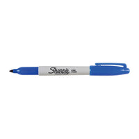 Thumbnail for SHARPIE Permanent Marker Fine Point Blue Box of 12