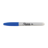 Thumbnail for SHARPIE Permanent Marker Fine Point Blue Box of 12