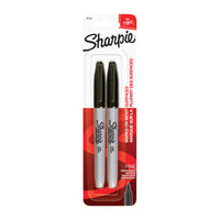 Thumbnail for SHARPIE Permanent Marker Fine Point Black Pack 2 Box of 6