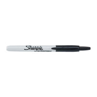 Thumbnail for SHARPIE Retractable Fine Point Permanent Marker Black Box of 12