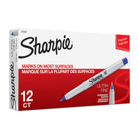 Thumbnail for SHARPIE Ultra Fine Point Permanent Marker Blu Box of 12