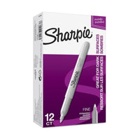 Thumbnail for SHARPIE Perm Mrkr FP Slvr Bx12