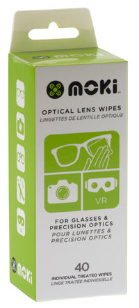 Thumbnail for MOKI Optical Lens Wipes 40 Pack