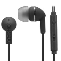 Thumbnail for MOKI Noise Isolation Earbuds with microphone & control - BLACK