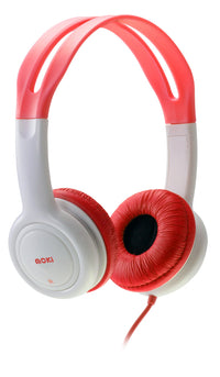 Thumbnail for MOKI Volume Limited Kids Red Headphones