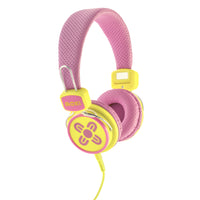 Thumbnail for MOKI Kid Safe Volume Limited Pink & Yellow Headphones
