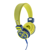 Thumbnail for MOKI Kid Safe Volume Limited Yellow & Blue Headphones