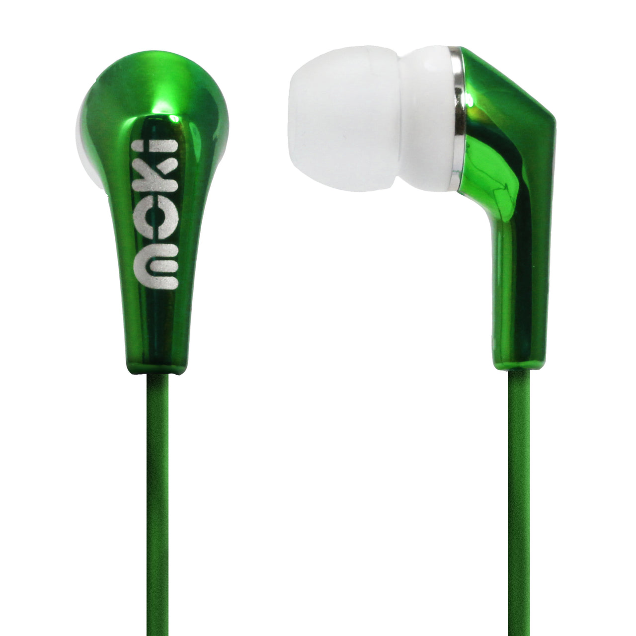 MOKI Metallics Earphone - GREEN