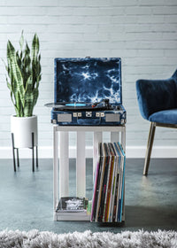 Thumbnail for CROSLEY Crosley Cruiser Indigo - Bluetooth Turntable & Record Storage Crate