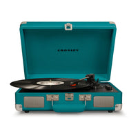 Thumbnail for CROSLEY Crosley Cruiser Teal - Bluetooth Portable Turntable