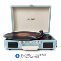 Thumbnail for CROSLEY Crosley Cruiser Turquoise - Bluetooth Portable Turntable