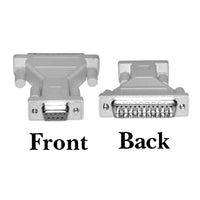 Thumbnail for 8WARE D-SUB DB 25-pin to DB 9-pin Male to Female Adapter