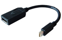 Thumbnail for 8WARE Mini Display Port DP to Display Port DP 20-pin Male to Female Adapter Cable