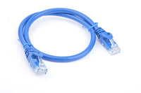 Thumbnail for 8WARE Cat6a UTP Ethernet Cable 25cm Snagless Blue