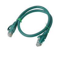 Thumbnail for 8WARE Cat6a UTP Ethernet Cable 25cm Snagless Green