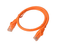 Thumbnail for 8WARE Cat6a UTP Ethernet Cable 25cm Snagless Orange