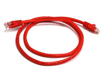 Thumbnail for 8WARE Cat6a UTP Ethernet Cable 25cm Snagless Red