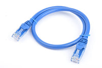 Thumbnail for 8WARE Cat6a UTP Ethernet Cable 0.5m (50cm) Snagless Blue