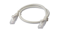 Thumbnail for 8WARE Cat6a UTP Ethernet Cable 0.5m (50cm) Snagless Grey