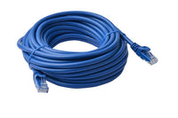 Thumbnail for 8WARE Cat6a UTP Ethernet Cable 20m Snagless Blue