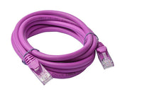 Thumbnail for 8WARE Cat6a UTP Ethernet Cable 2m Snagless Purple