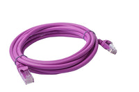 Thumbnail for 8WARE Cat6a UTP Ethernet Cable 3m Snagless Purple