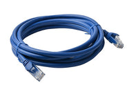 Thumbnail for 8WARE Cat 6a UTP Ethernet Cable, Snagless - 7m Blue LS