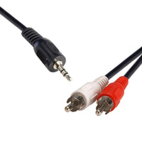 Thumbnail for 8WARE 3.5 Streo Plug to 2 x RCA Plug 2m