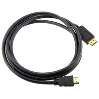 Thumbnail for 8WARE DisplayPort DP to HDMI Cable 2m - 20 pins Male to 19 pins Male Gold plated RoHS