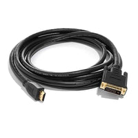 Thumbnail for 8WARE High Speed HDMI to DVI-D Cable 1.8m Male to Male - Blister Pack