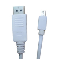 Thumbnail for 8WARE Mini DisplayPort DP to DisplayPort DP Cable 2m Male to Male 4K for PCs, Notebooks, Blu-Ray players, HDTVs, DVD Players, AV receivers, projectors