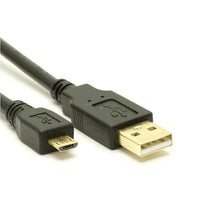 Thumbnail for 8WARE USB 2.0 Cable 2m A to Micro-USB B Male to Male Black