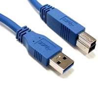 Thumbnail for 8WARE USB 3.0 Cable 1m A to B Male to Male Blue
