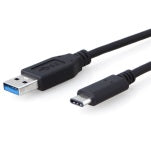 Thumbnail for 8WARE USB 3.1 Cable 1m Type-C to A Male to Male Black 10Gbps