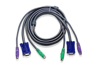 Thumbnail for Aten KVM Cable 1.2m with VGA & PS/2 to VGA & PS/2