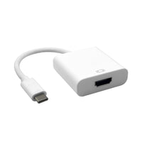 Thumbnail for ASTROTEK Thunderbolt USB 3.1 Type C USB-C to HDMI Video Adapter Converter Male to Female for Apple Macbook Chromebook Pixel White