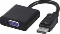 Thumbnail for ASTROTEK DisplayPort DP to VGA Adapter Converter Cable 20cm - 20 pins Male to 15 pins Female CB8W-GC-DPVGA-2