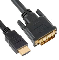 Thumbnail for ASTROTEK HDMI to DVI-D Adapter Converter Cable 2m - Male to Male 30AWG OD6.0mm Gold Plated RoHS Black PVC Jacket