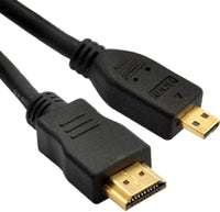 Thumbnail for ASTROTEK HDMI to Micro HDMI Cable 3m - 1.4v 19 pins A Male to D Male 34AWG OD4.2mm Gold Plated RoHS LS